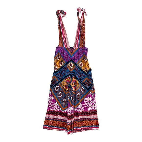 Free People Colorful Patterned Jumpsuit - Picture 2 of 9
